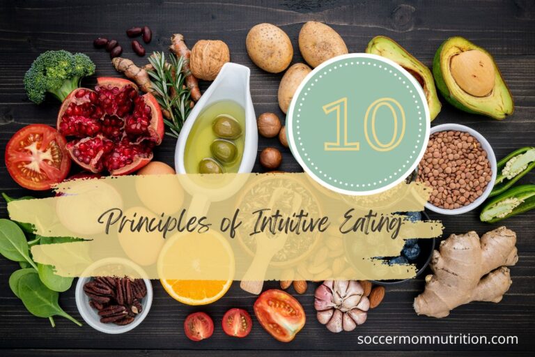 10 Principles of Intuitive Eating for Athletes