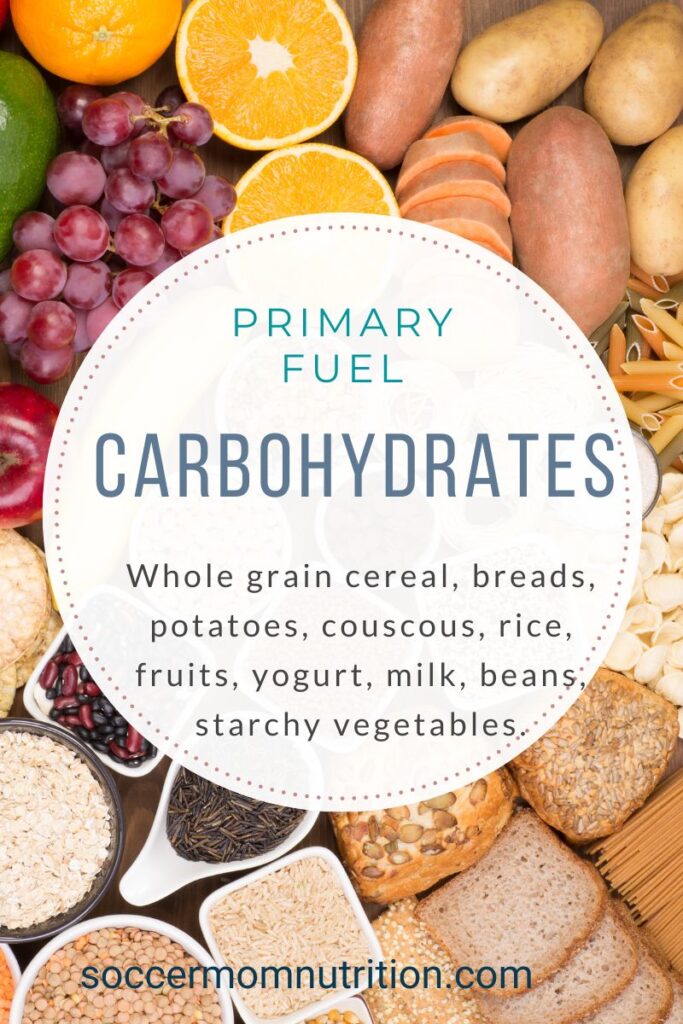 Why do athletes need carbohydrates