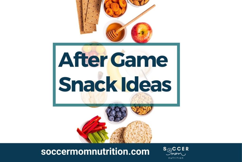 after game snack ideas cover page