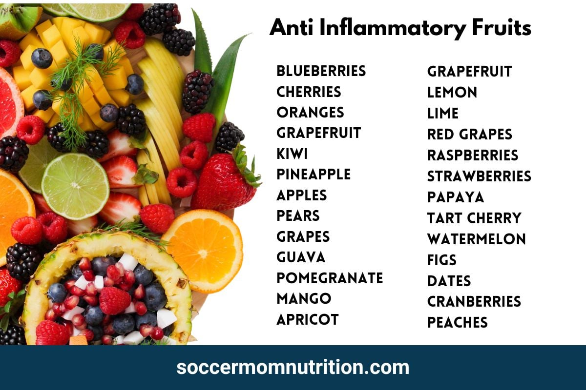 100+ Anti Inflammatory Foods List PDF [Ultimate Guide]