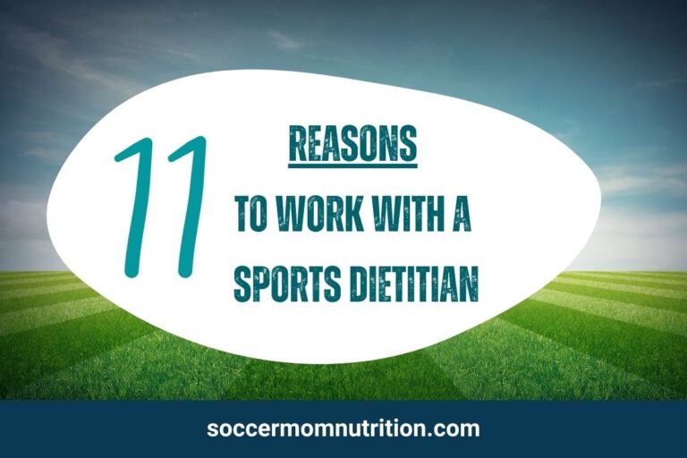 11 Amazing Reasons to Work with a Sports Dietitian