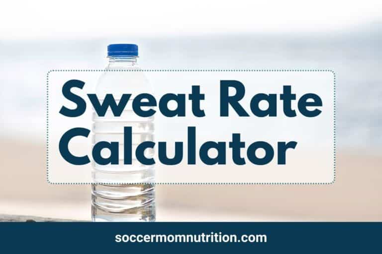 Sweat Rate Calculator [Interactive Tool]