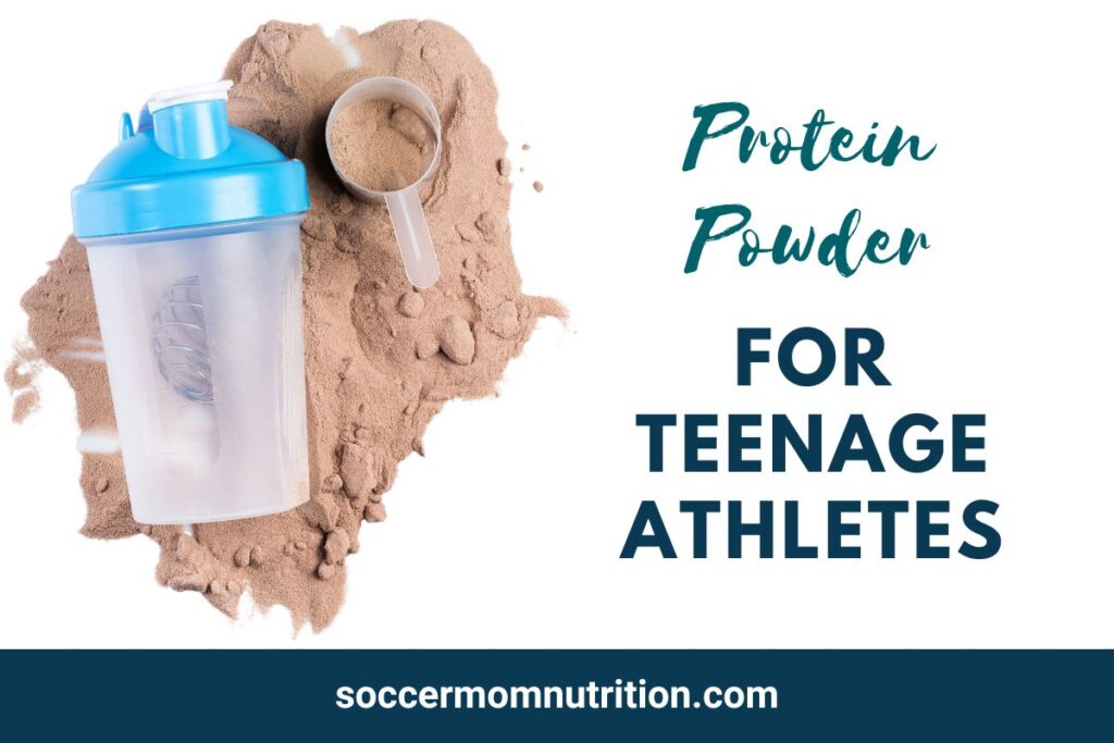 protein powder for teenage athletes, what you should know