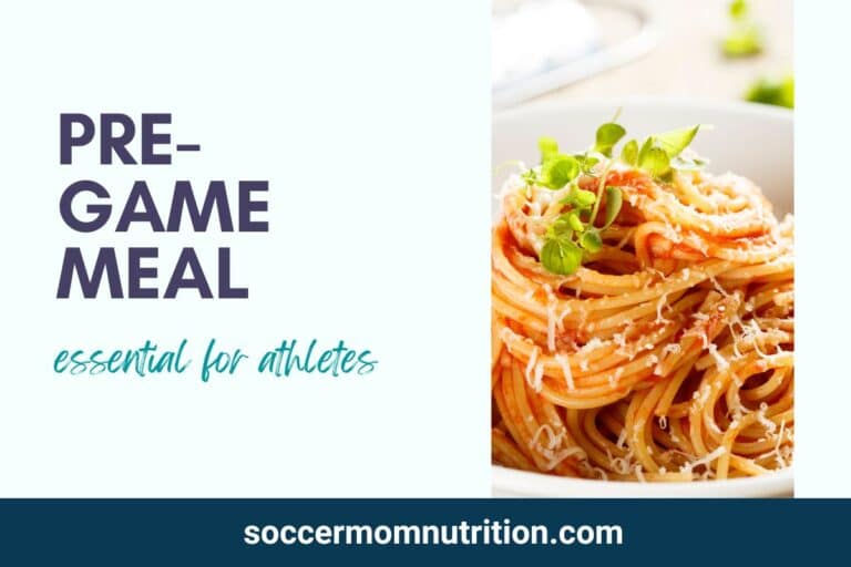 Pre Game Meal: Best Ideas to Fuel Athletes