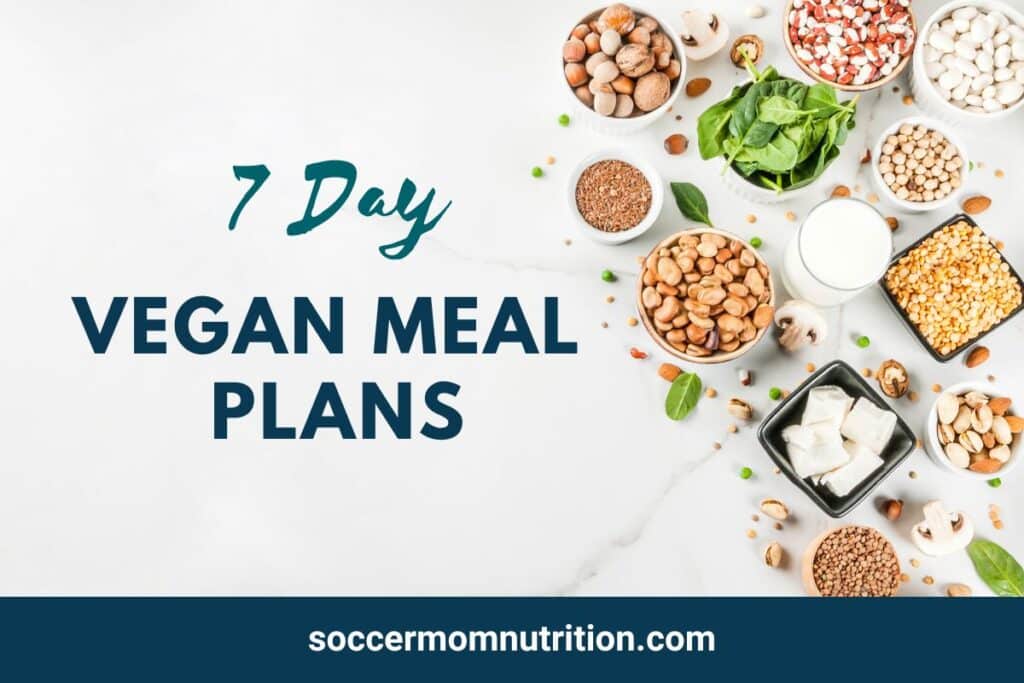 7 day vegan athlete meal plans