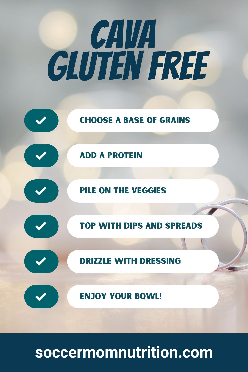 CAVA Gluten Free Menu Flavorful Eating Beyond Gluten Soccer Mom