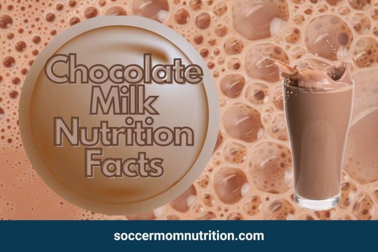 Chocolate Milk Nutrition Facts: A Boost for Athletes