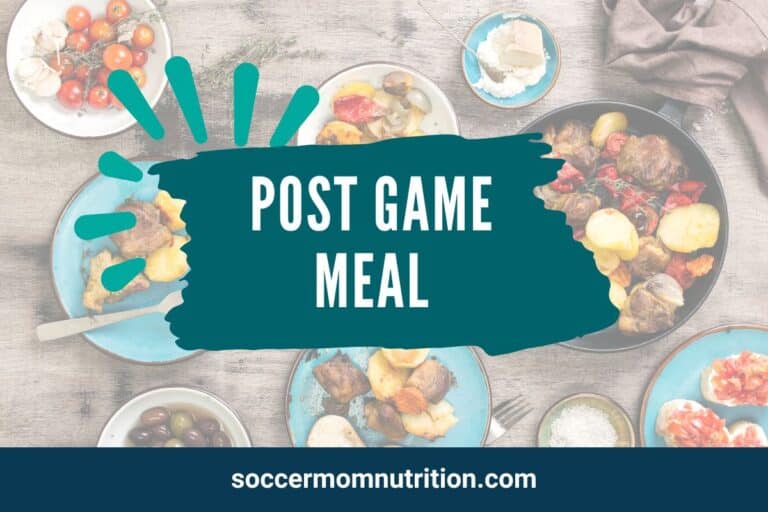 Post Game Meal Ideas: How to Recover Faster and Stronger