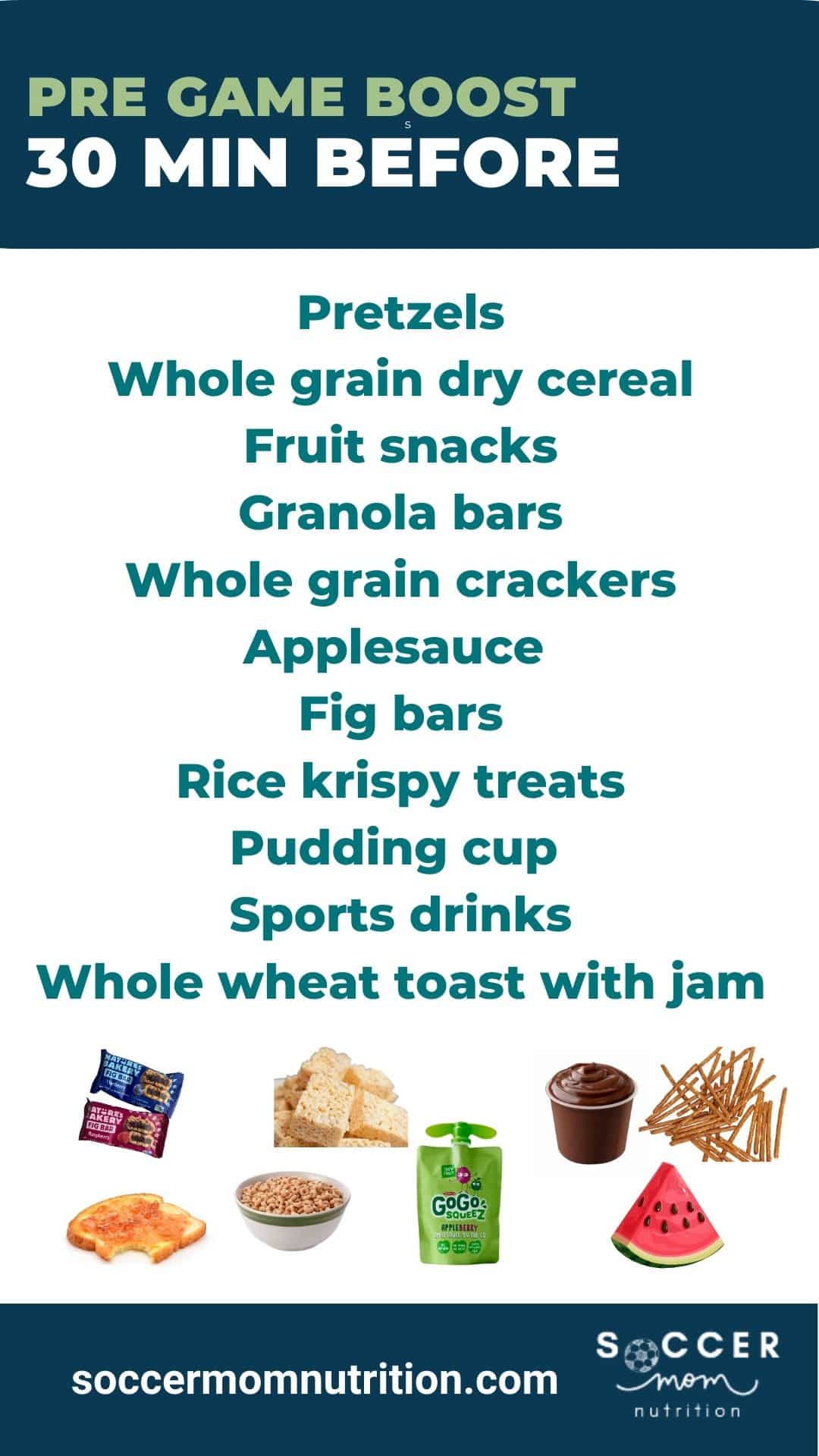 Snacks Before Top Snacks for Soccer | Before, During & After