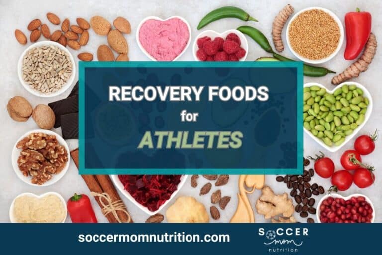 Best Recovery Foods for Athletes, title page