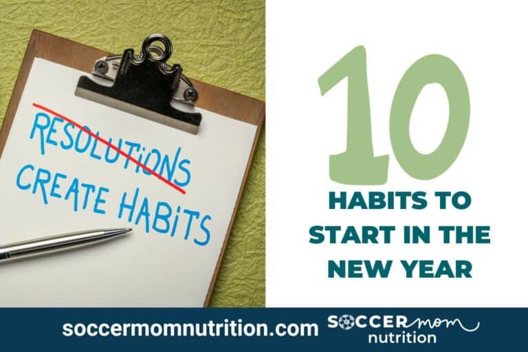 Habits to Start in the New Year for Better Sports Performance