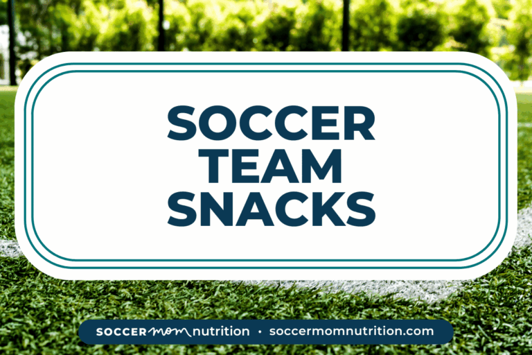 soccer team snacks